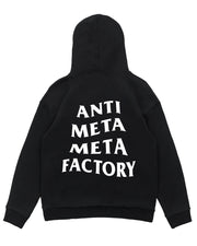 "Anti Meta Meta Factory" Zip Hoodie