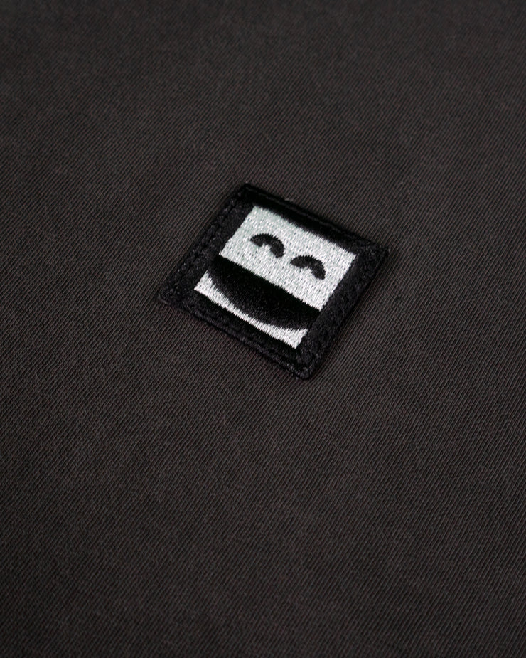 Faded Black "Robo Patch" Tee